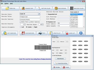 Download Barcode Label Printing Software