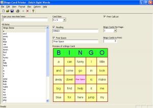 Download Bingo Card Printer