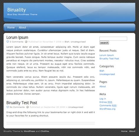 Download Biruality WordPress Theme