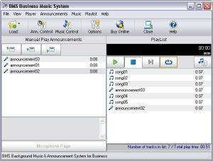 Download BMS Business Music System Professional