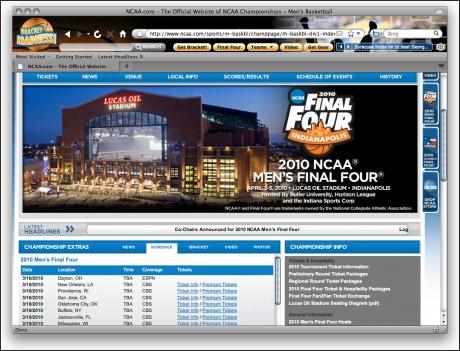 Download Bracket Madness Basketball Firefox Theme