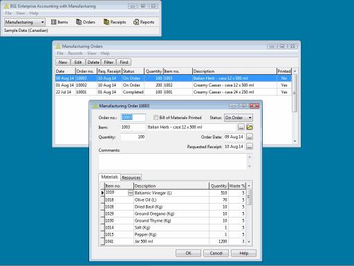 Download BS1 Enterprise with Manufacturing
