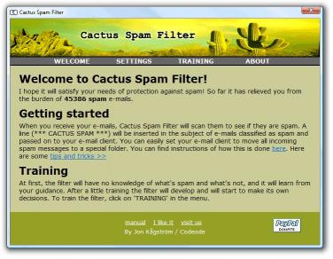 Download Cactus Spam Filter