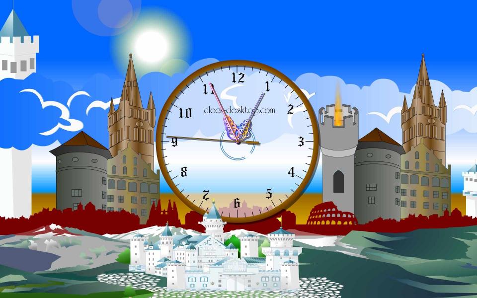 Download Castle Clock ScreenSaver