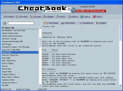 Download CheatBook Issue 02/2007