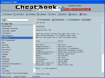 Download CheatBook Issue 07/2007