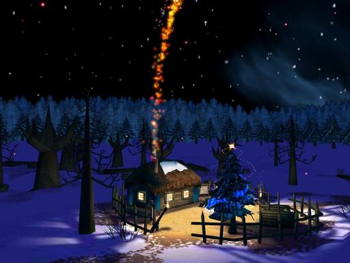 Download Christmas Night 3D ScreenSaver