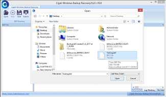 Cigati BKF File Repair Tool