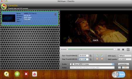 Clone2Go Video Converter for Mac