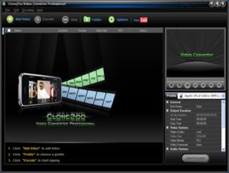 Download Clone2Go Video Converter Professional