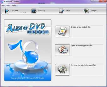CloneDVD Studio Audio DVD Maker