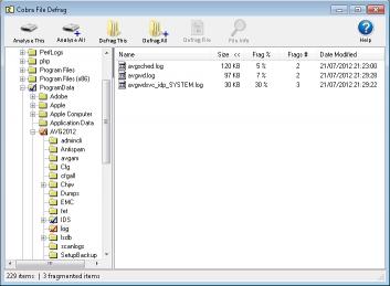 Download Cobra File Defrag