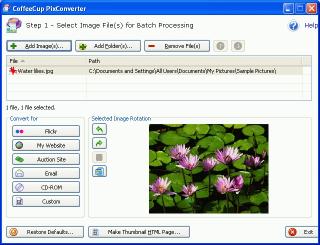 Download CoffeeCup PixConverter