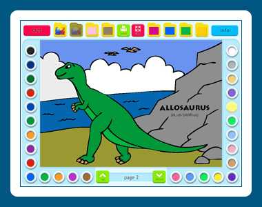 Download Coloring Book 2: Dinosaurs
