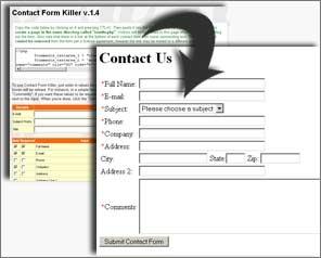 Download Contact Form Killer