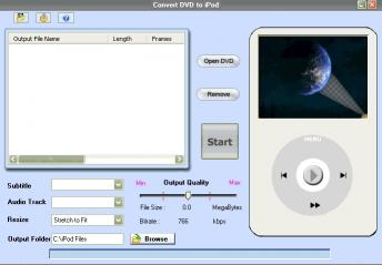 Download Convert DVD to iPod