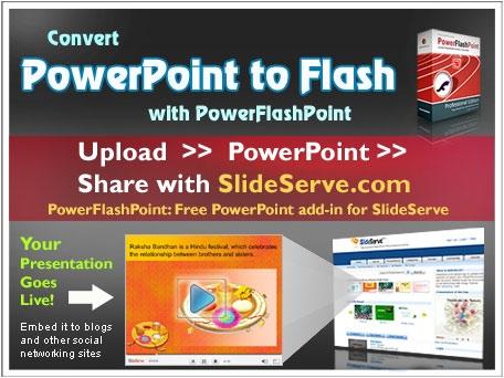Download Convert PowerPoint to Flash and Share It