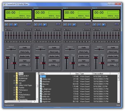 Download ConvexSoft DJ Audio Mixer