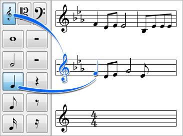 crescendo music notation software