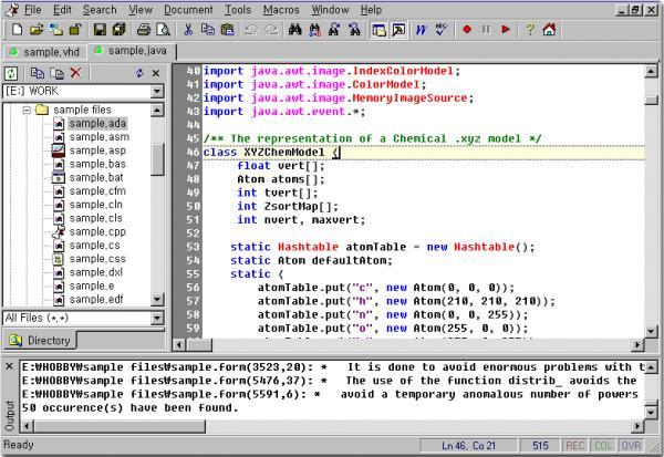 Crimson Editor - standaloneinstaller.com