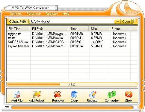 Download CrystalSoft MP3 To WAV Converter