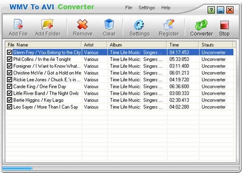 Download CrystalSoft WMV To AVI Converter