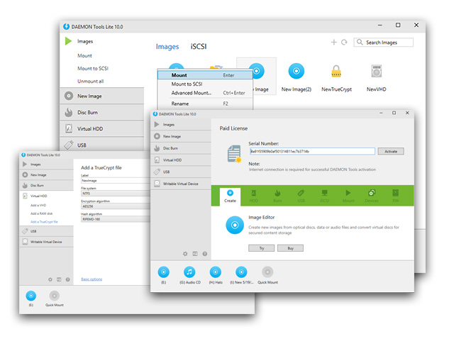 ultraiso daemon tools