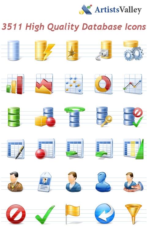 Download Database Application Icons