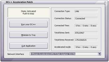 Download DC++ Acceleration Patch