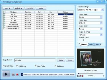 Download DDVideo 3GP Video Converter