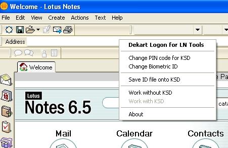 Download Dekart Logon for Lotus Notes