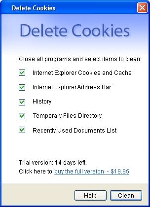 Download Delete Cookies