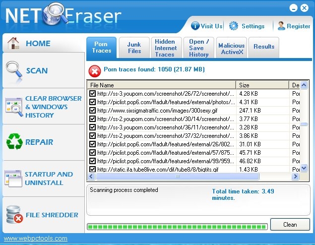 Eraser - Delete Porn Software - standaloneinstaller.com