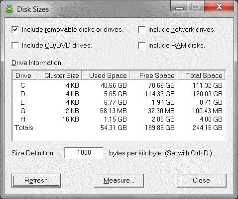 Download DiskSizes