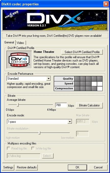 descargar codec divx per windows xp