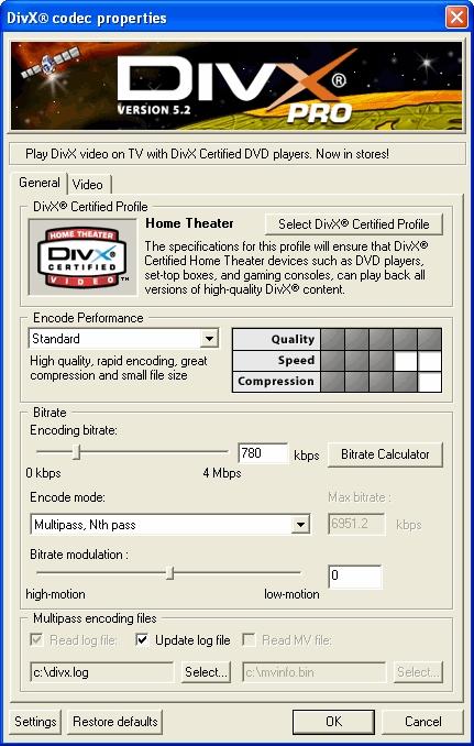 téléchargement du codec divx pro