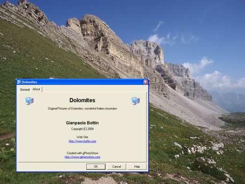 Download Dolomites Screen Saver