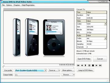 Download DVD to iPod Video, All-in-One Suite 07