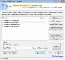 Download DWG to DWF Converter 2009.9