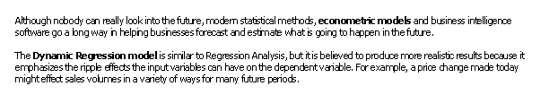 Dynamic Regression (MEGA)