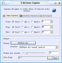 e.m. free game capture