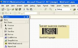 Download EaseSoft PDF417 Barcode ASP.NET Control