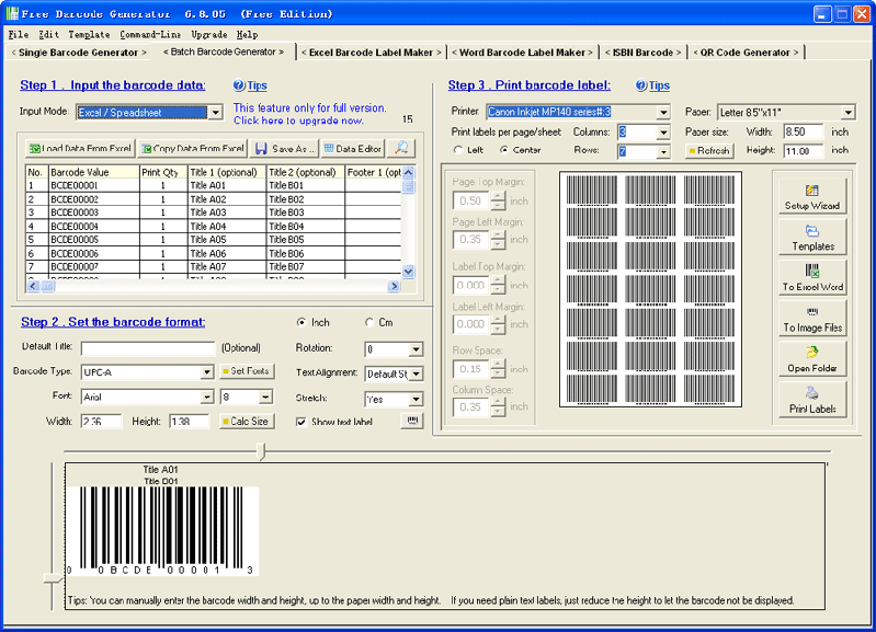 EasierSoft Free Barcode Generator Standaloneinstaller