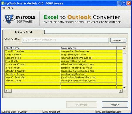 Download Easily Export Excel to Outlook