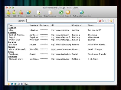 Download Easy Password Storage