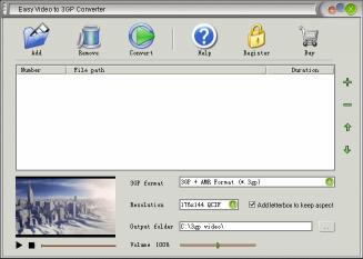 Download Easy Video to 3GP Converter