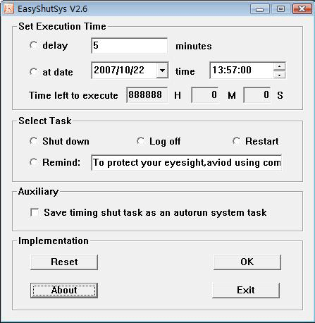 EasyShutSys easyshutsys