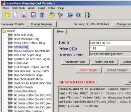 Download EasyWare Shopping Cart