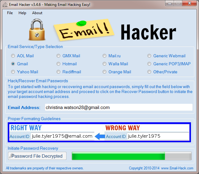 download gmail hacker