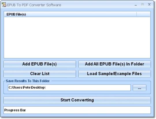 Epub To Pdf Converter Software Standaloneinstaller Com